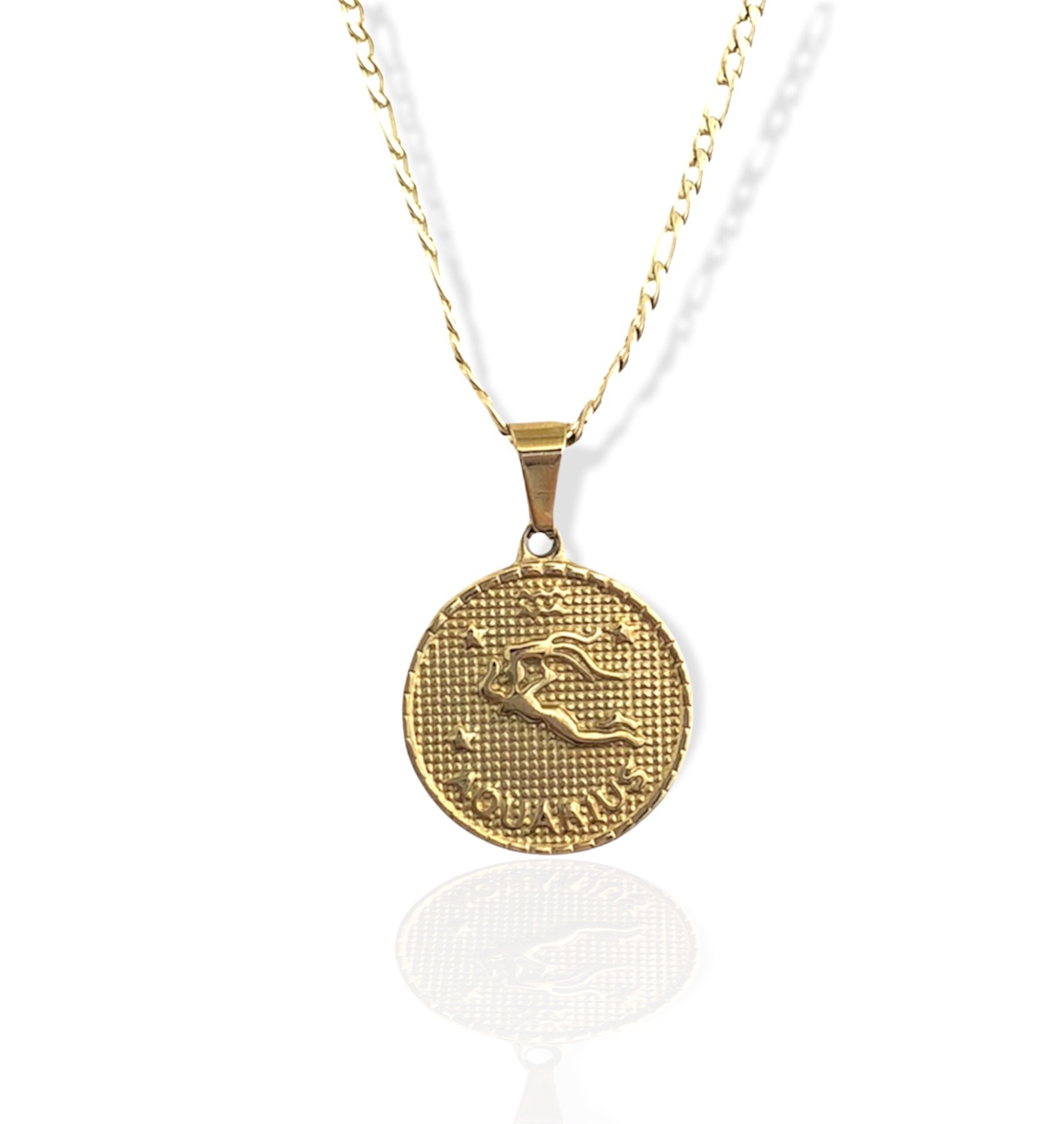 Zodiac Gold Chain Stainless Steel